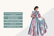 Romantic Cottagecore Clipart Bundle, a Decorative Illustration by BusyDaydesign (Thumbnail 7 of 9)