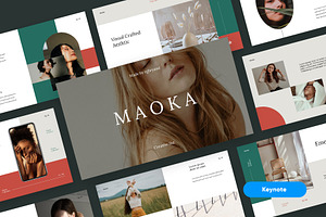 MAOKA - Keynote Template, a Presentation Template by rgbryand