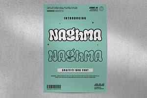 Naghma - Groovy Display Font