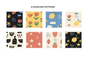 FRUITS Patterns & Graphic