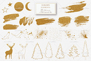 Winter Forest Mountain Gold, an Object Graphic by svetlanaARTdreams (Thumbnail 13 of 16)