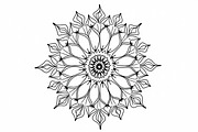 Mandala Pattern Coloring Bundle, an Illustration by Gfx_Store (Thumbnail 6 of 11)