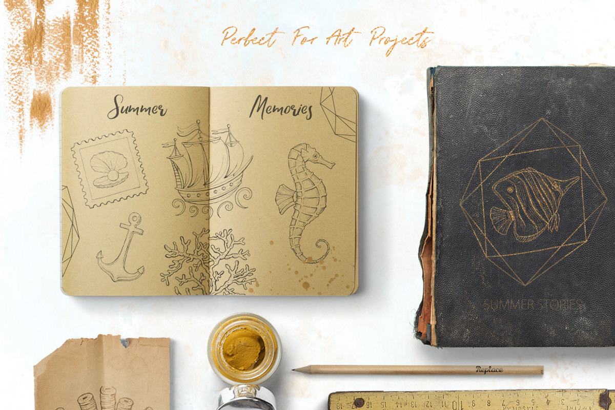 Precious Moments Art Collection, a Texture Illustration by Pink Ocean (Photo 5 of 14)