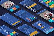 UI Mobile APP, an UI Kit Template by Alireza Farzad (Thumbnail 6 of 6)