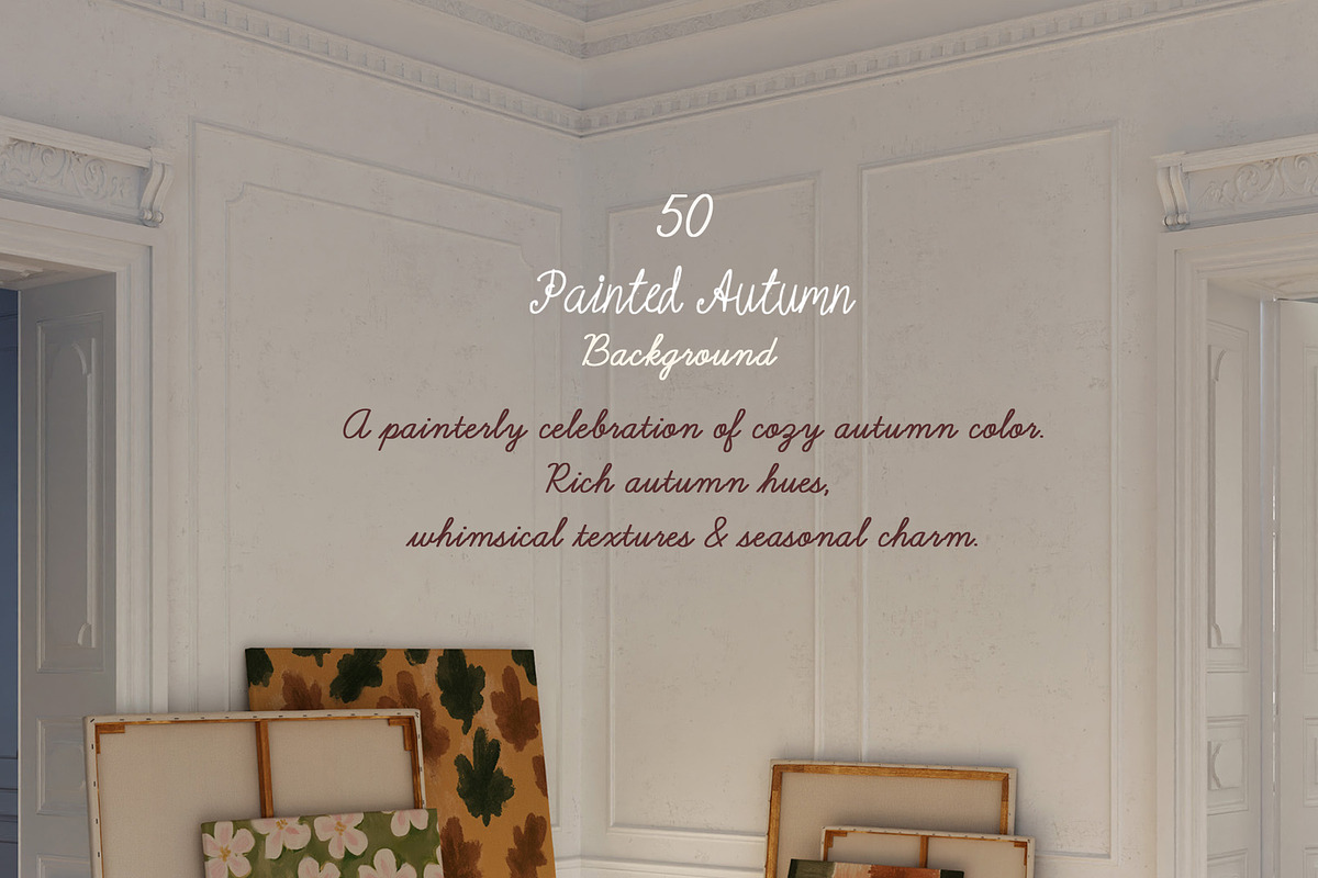 Painted Autumn Background & Textures, a Background Graphic by Essentially Nomadic (Photo 9 of 10)
