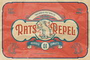 Young Fighter Vintage Display, a Serif Font by alit design (Thumbnail 8 of 21)