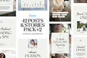 42 Instagram Post and Stories v2, a Social Media Template by Studio K (Thumbnail 1 of 9)