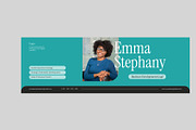Teal Minimal Startup Email Signature, a Social Media Template by Neermana (Thumbnail 3 of 4)