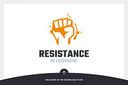 Resistance Logo Template, a Branding & Logo Template by LOGOMAGINE (Thumbnail 8 of 16)
