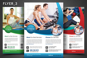 Health, Sports, Fitness Flyer Bundle