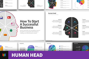 Human Head PowerPoint Templates