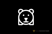 Bear Minimalist Icon Logo, a Branding & Logo Template by Vectorium Studio (Thumbnail 5 of 5)