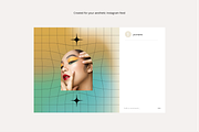 Lo Fi Instagram Posts & Stories, a Social Media Template by TheFisherCreative (Thumbnail 6 of 21)