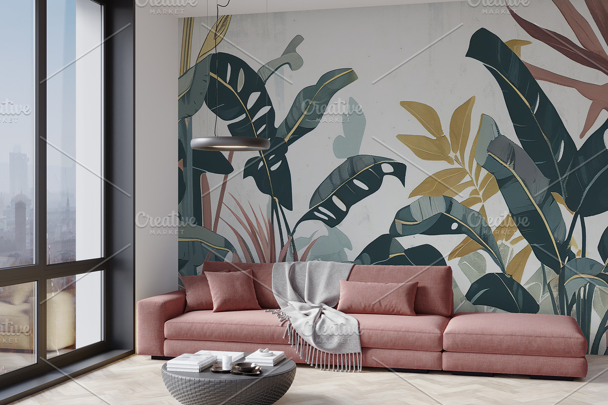 Wallpaper mockup - luxury & minimal, a Household Mockup by Hunny Badger (Photo 4 of 6)