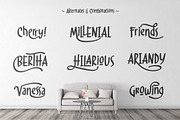 Mellynda, a Script Font by Arterfak Project (Thumbnail 6 of 8)