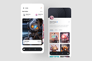 Digi - NFT Marketplace App UI Kit, an UI Kit Template by iDoodle Studio (Thumbnail 4 of 4)
