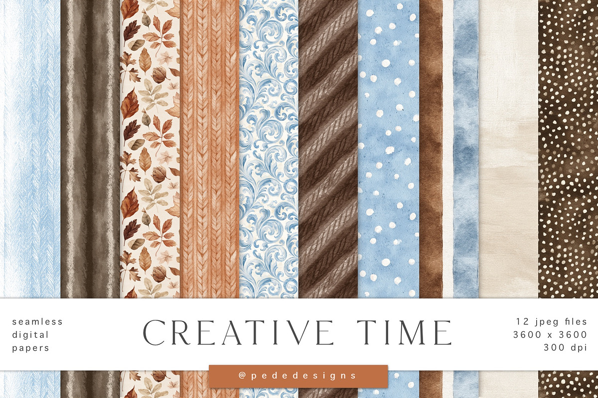Creative Time Collection, a Seasonal Illustration by PeDe Designs (Photo 16 of 17)