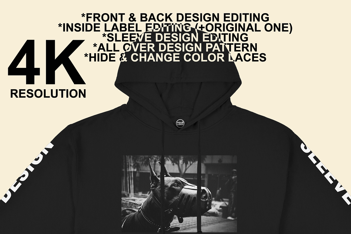 Hoodie Mockup Independent SS4500, a Hoody Mockup by Infinity Mockups (Photo 2 of 6)