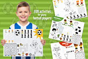 Football Printable Playmats for Kids, a Sport Illustration by Ksenya Savva (Thumbnail 4 of 6)