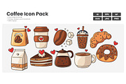 Coffee Illustration Pack, a Food Illustration by erifqizeicon (Thumbnail 2 of 3)