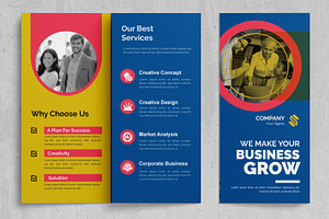 Business Grow Trifold Brochure