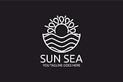 Sun and Sea Logo, a Branding & Logo Template by Brandlogo (Thumbnail 3 of 3)