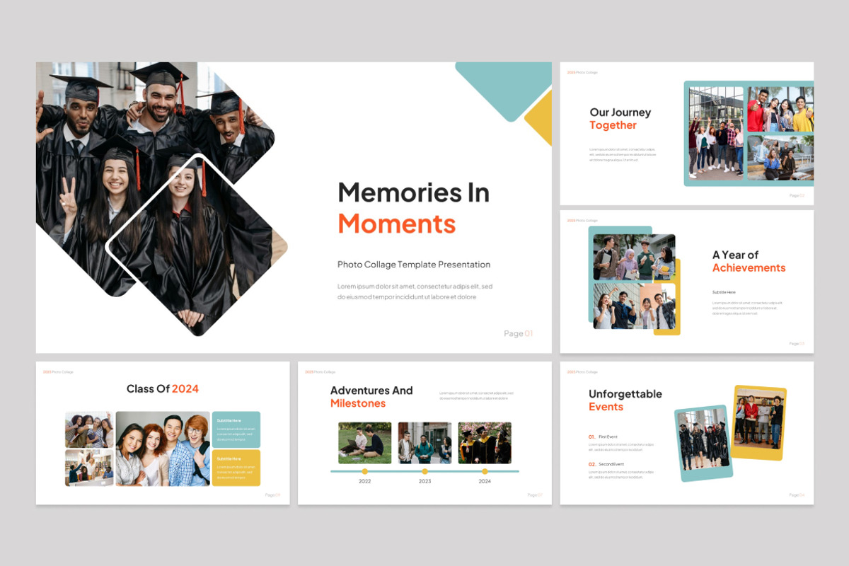 Photo Collage Presentation Slides, a Presentation Template by Antstheme (Photo 2 of 3)