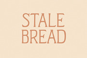 Stale Bread | Vintage Display Font, a Handwritten Font by Off The Rack © (Thumbnail 1 of 5)