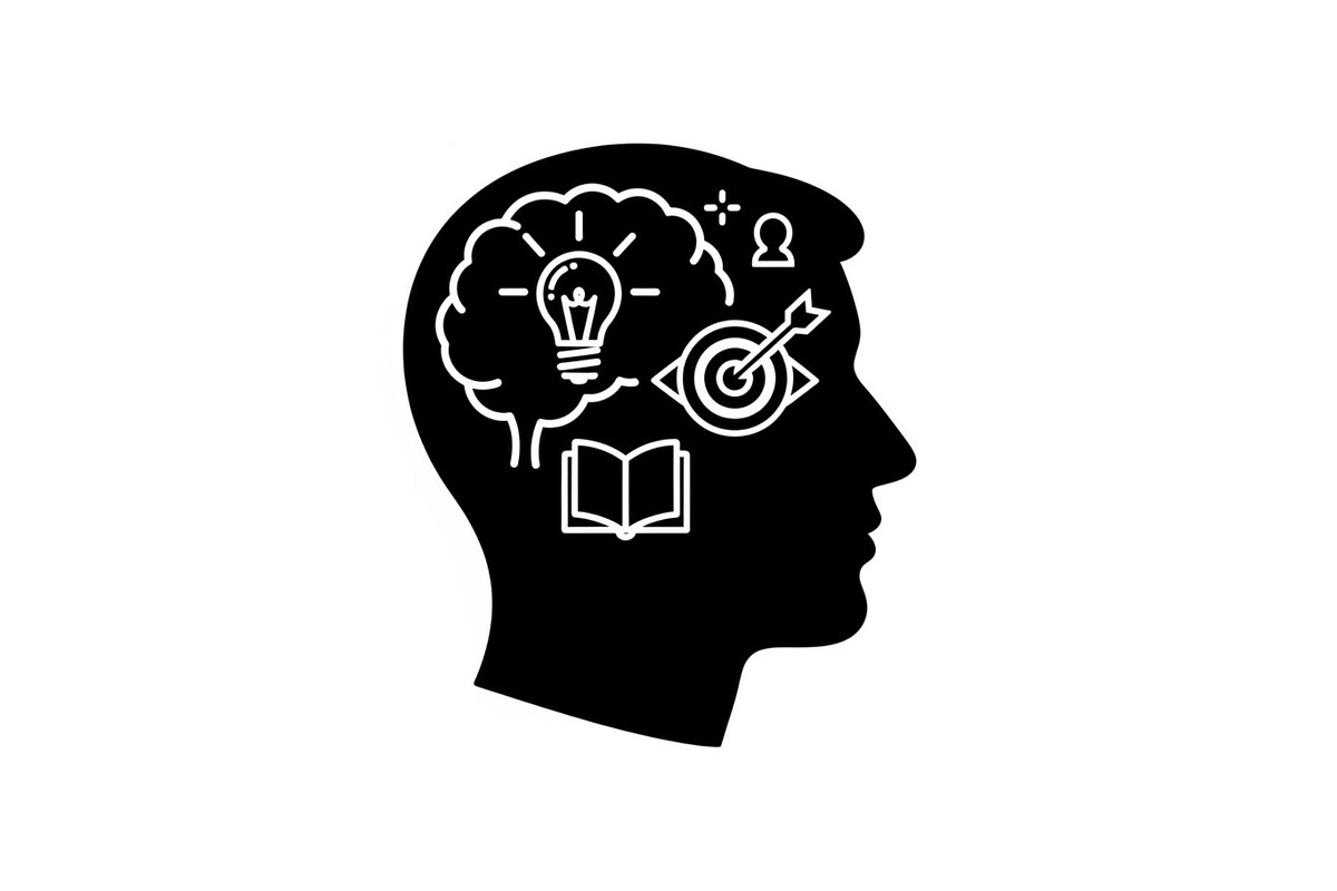 50 Education Learning Silhouette Bun, an Illustration by Creativeshirt (Photo 34 of 51)