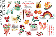 In The Spring Garden, a Seasonal Illustration by Arie Clares (Thumbnail 10 of 12)
