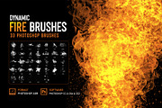 Dynamic Fire Photoshop Brushes, a Brush Add-On by Mohamed Saber (Thumbnail 7 of 7)