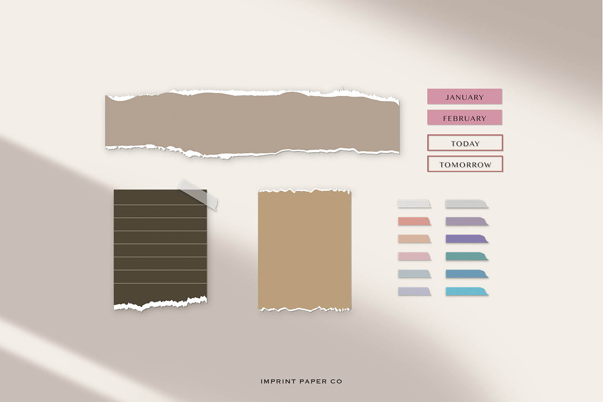 370+ Digital Minimal Stickers Set, a Stationery Template by Imprint ...