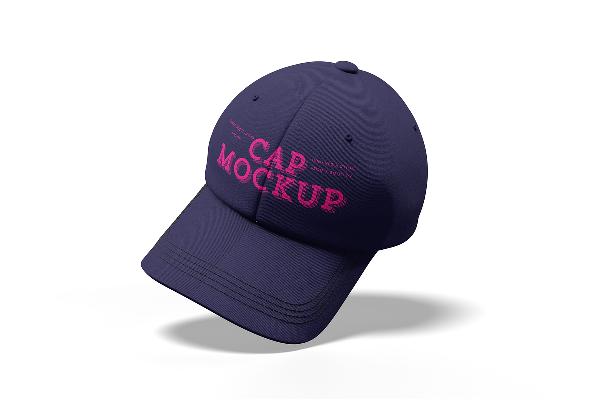 Baseball Cap Mockup Set, a Hat Mockup by DSNA Mockup (Photo 5 of 5)