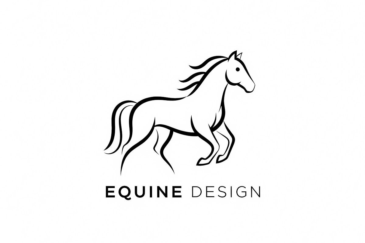 Elegant Equine Line, a Branding & Logo Template by Logocreative (Photo 2 of 2)