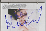 Wild at Ink - Liquid Ink Fonts, a Handwritten Font by Lilithcollageart (Thumbnail 5 of 11)
