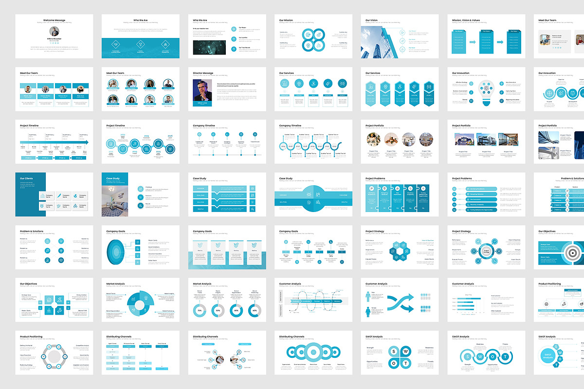 Project Proposal Google Slides, a Presentation Template by Design Vault (Photo 7 of 8)