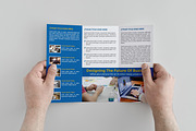 Blue Trifold Brochure, a Brochure Template by assaiv (Thumbnail 5 of 5)