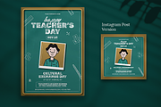 Letera - Teacher's Day Flyer Set, a Flyer Template by Attype (Thumbnail 3 of 5)