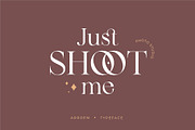 Arroem - Serif Display Font, a Serif Font by Vesvocrea (Thumbnail 9 of 15)