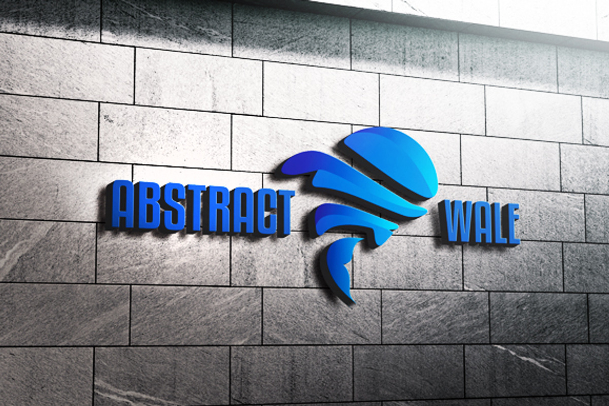 Abstract wale (whale / fish logo), a Branding & Logo Template by ...
