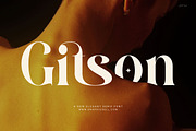 Gitson Elegant Serif Font, a Serif Font by Graphicxell (Thumbnail 1 of 8)