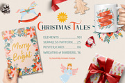 Nutcracker Christmas Pattern Graphic, a Seasonal Illustration by Essentially Nomadic (Thumbnail 2 of 13)