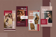 Urban Fashion 3in1 Canva Template, a Social Media Template by Brandearth RRGraph (Thumbnail 6 of 11)