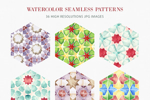 Islamic Geometric Seamless Patterns