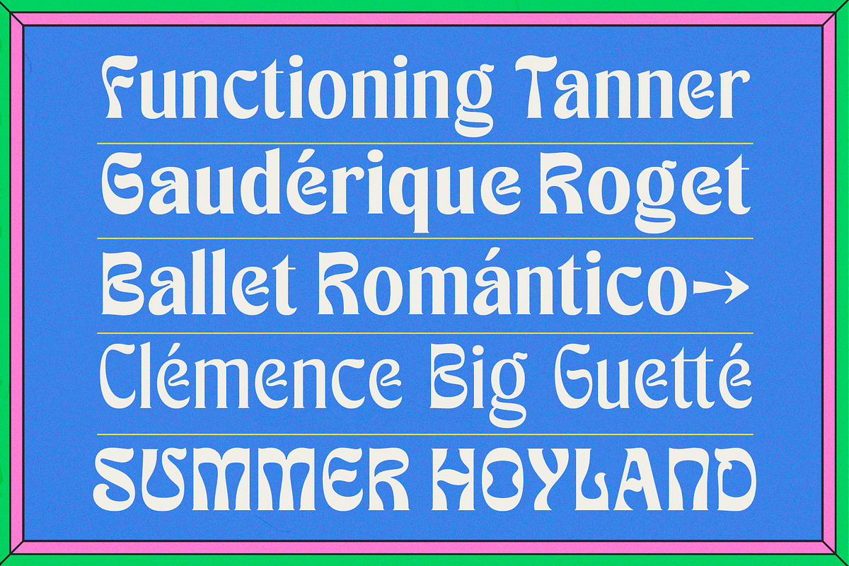 TNSC Briets - Psychedelic Font, a Serif Font by The Native Saint Club (Photo 15 of 15)