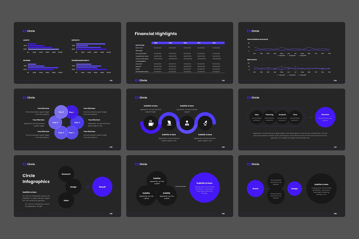 Circlo- Animated PowerPoint Template, a Presentation Template by MNML Agency (Photo 57 of 64)