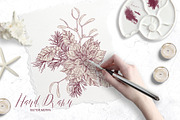CHRISTMAS TOILE DE JOUY, a Pattern Graphic by Tanya Vollar (Thumbnail 4 of 11)