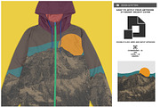 Windbreaker Zipper - Mockup, a Hoody Mockup by DaldSgh (Thumbnail 10 of 13)