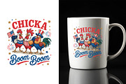 Patriotic Rooster Illustration PNG, an Animal Illustration by Unique Design Team (Thumbnail 5 of 5)
