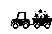 Cute baby toy truck design featuring, an Illustration by Amazin_art (Thumbnail 30 of 33)